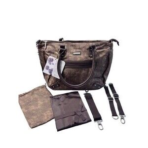 Kalencom The European Collection "Paris" Baby Diaper Bag NWT
